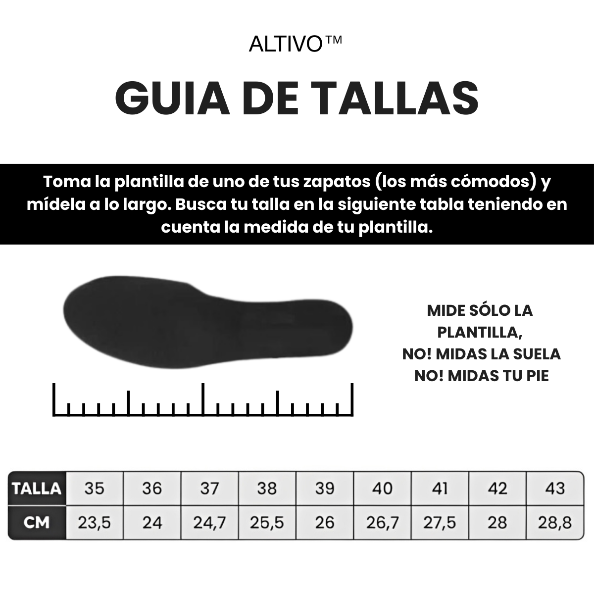 Tenis Altivo | +8cm Al Instante